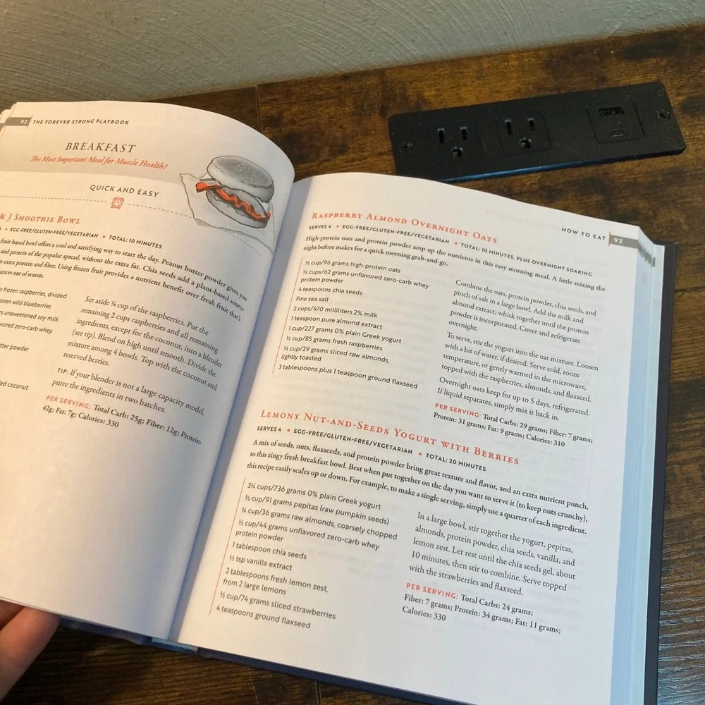 The Forever Strong Playbook Dr Gabrielle Lyon Hardcover Fitness Health Book 2026